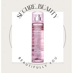 BATH & BODY WORKS PINK COCONUT CALYPSO FINE FRAGRANCE MIST BODY SPRAY 8 OZ NEW